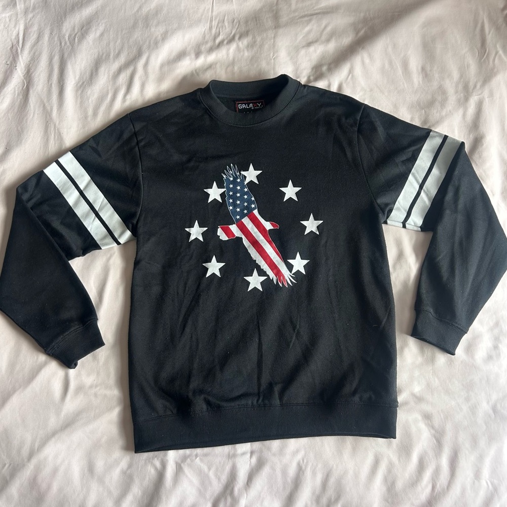 Patriotic Eagle Jumper - Men’s Size Small